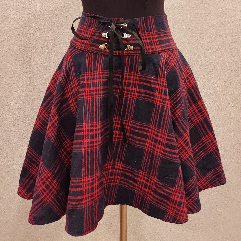 Plad skirt